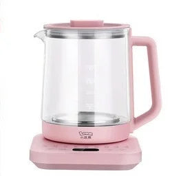 1.5L Multifunction Smart Maker Electric Kettle White Pink Temperature Adjustable Fast Boil Cordless Electric Kettle
